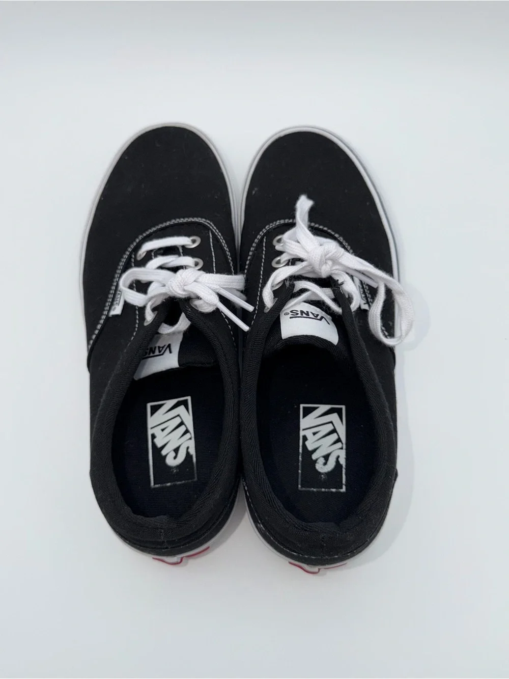 Vans Women’s Canvas Sneakers | Black | Size 9 | EUC